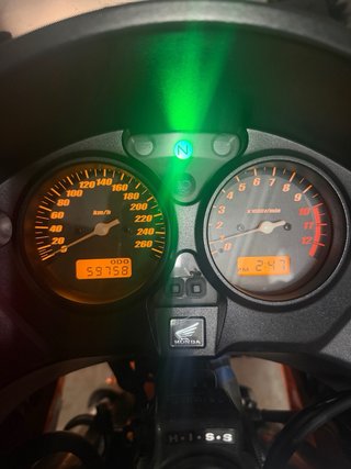 Honda CBF1000 Naranja/Plata