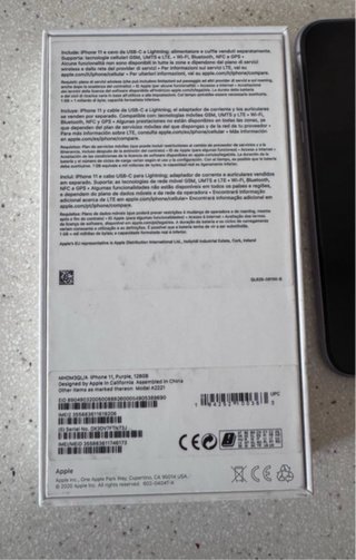 iPhone 11 128GB 100% Batería