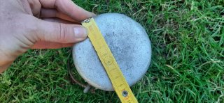 Gavetta militare contenitore in alluminio vintage