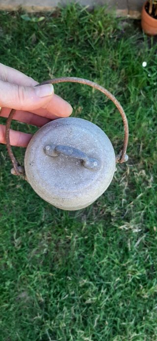 Gavetta militare contenitore in alluminio vintage