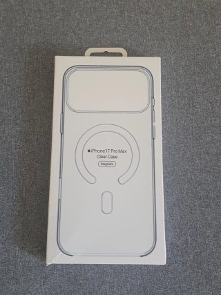Funda iPhone 17 Pro Max Transparente MagSafe