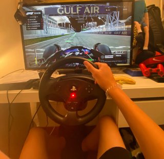 Volante con pedales Ps4