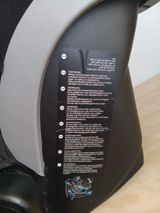 Seggiolino auto per neonati 0+ con adattatore
