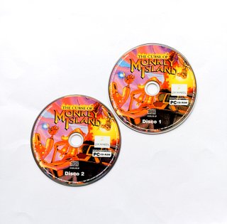 The Curse of Monkey Island PC CD