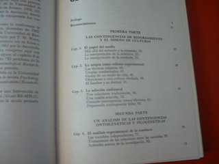 CONTINGENCIAS DE REFORZAMIENTO UN ANALISIS TEORICO