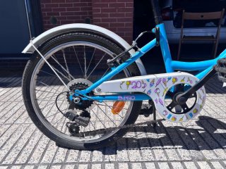 Bicicleta Infantil BH 20 Azul y Rosa