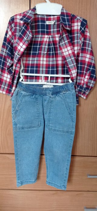 Camisa con Pantalón de talla 18/24 meses