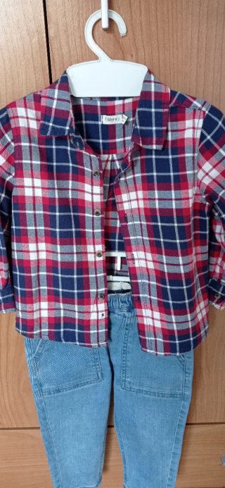 Camisa con Pantalón de talla 18/24 meses