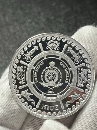 Moneda Plata Kraken 2026