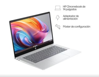 HP Chromebook 128GB Argento