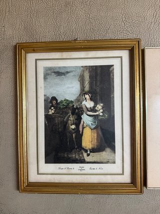 Conjunto de 3 quadros antigos