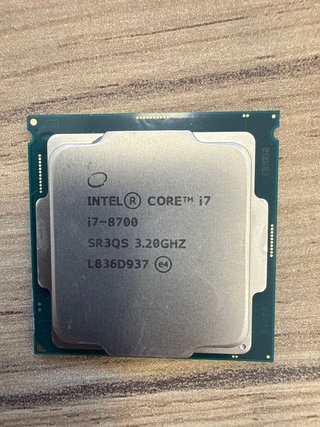 Procesador Intel Core i7-8700 3.20GHz