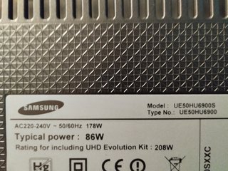 Smart TV Samsung 50 UE50HU6900S