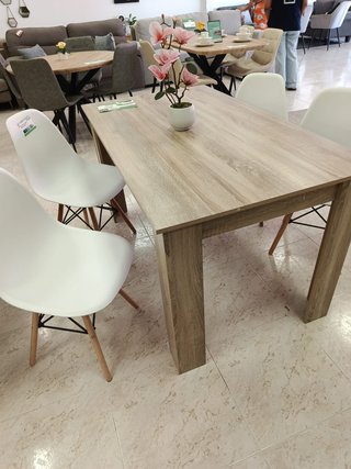 4 Sillas Nórdicas Comedor Madera
