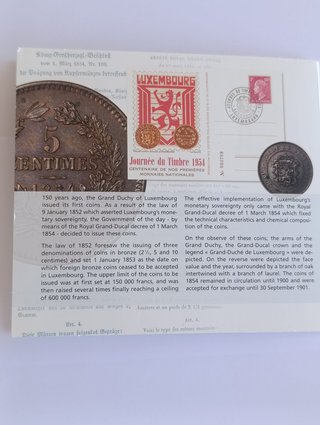Cartera Monedas Luxemburgo Euro 2004 Calidad BU SC