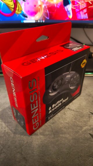 Mando oficial SEGA Retro-Bit Megadrive 6 Botones