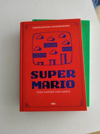 Libros Videojuegos Mario y Zelda RBA