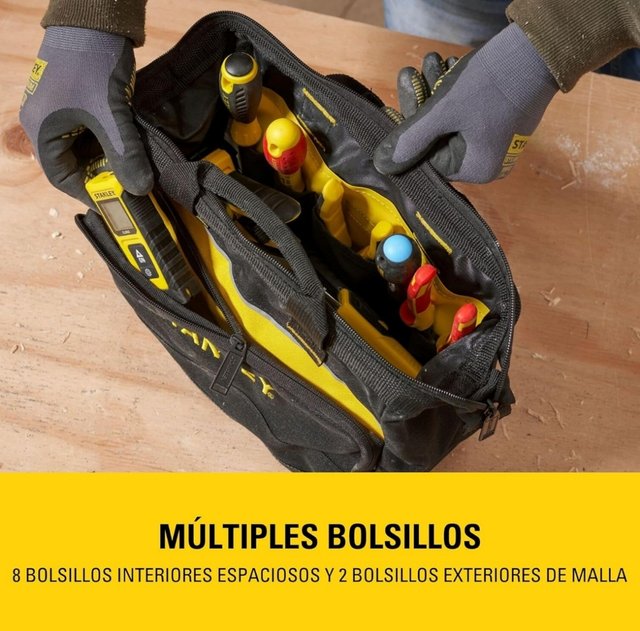 Borsa per attrezzi Stanley, modello 1-93-330, nero e giallo