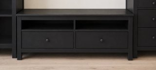 Conjunto Muebles Salón Ikea Hemnes Negro