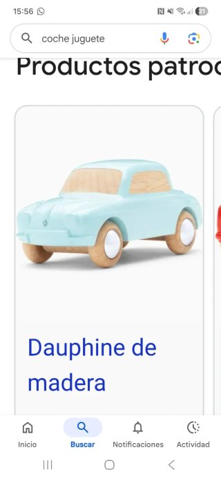 Coche de madera Dauphine