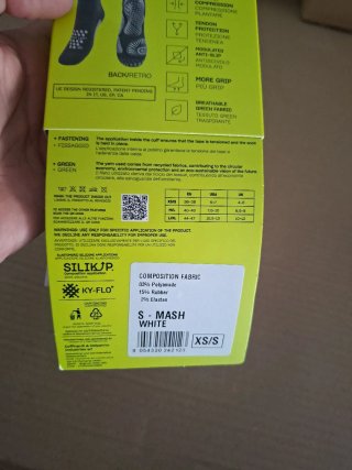 Calcetines Floky Blancis 36-39 S-Mash Talla XS-S
