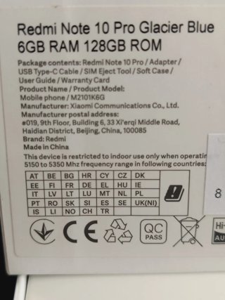 Xiaomi Redmi Note 10 Pro