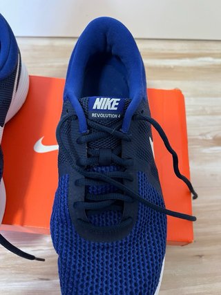 Nike Revolution 4 Azul Blanco Talla 45