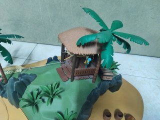 Playmobil Isla Pirata con Accesorios