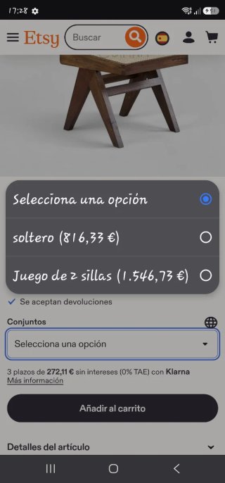 Sillas de diseño de ratán y de teca hechas a mano