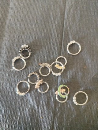 Anillos Nariz y Septum Titanio