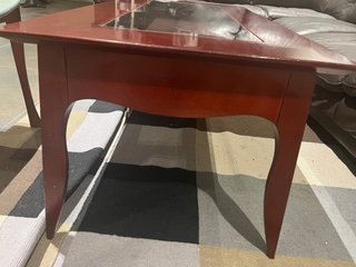 Mesa Comedor Desplegable Madera Cerezo