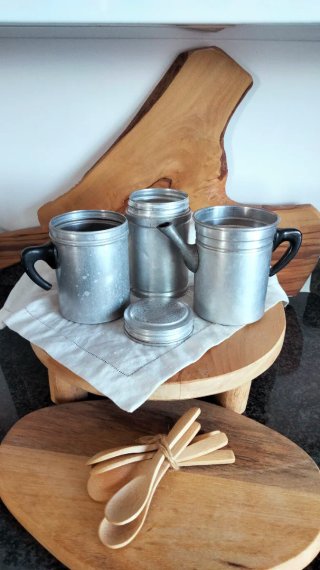 Caffettiera napoletana anni 60 vintage
