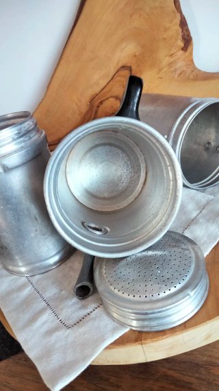 Caffettiera napoletana anni 60 vintage
