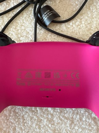 Mando PS5 Rosa y Negro
