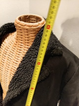Cappotto lana giapponese nero