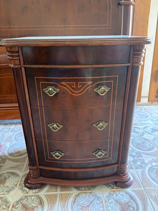 Muebles de dormitorio madera oscura