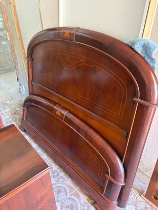 Muebles de dormitorio madera oscura