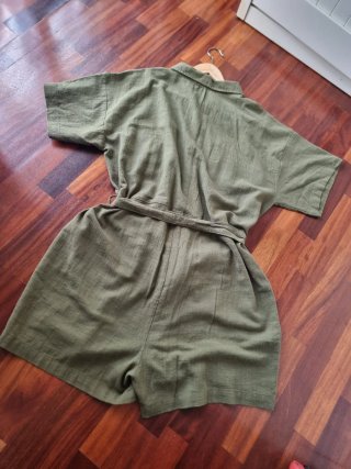 Mono corto verde militar Talla XL