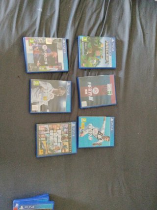 PS4 Juegos: FIFA 19, 21, GTA V, Minecraft