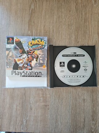 Crash Bandicoot 3 Warped Platinum PS1