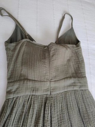 Vestido verde midi