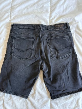 Pantalón vaquero Pull&Bear negro