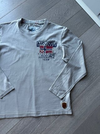 T-shirt Napapijri Greenland Beige