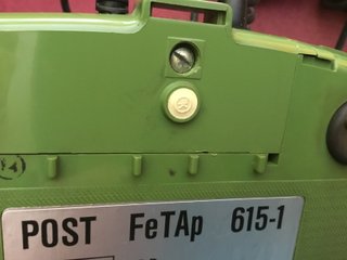 Teléfono Antiguo Feuer Notruf Verde