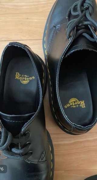 Dr. Martens Zapatos Negros con Cordones