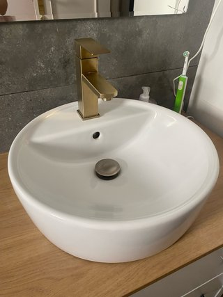 Mueble de baño con lavabo 80cm