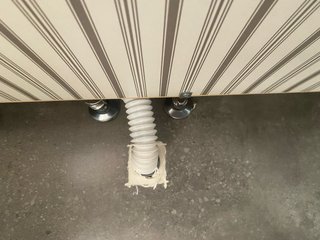 Mueble de baño con lavabo 80cm