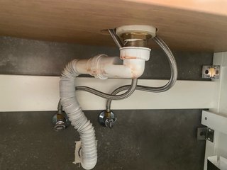 Mueble de baño con lavabo 80cm