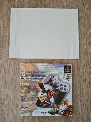 Manual y contraportada Crash Bandicoot 3 Warped PS