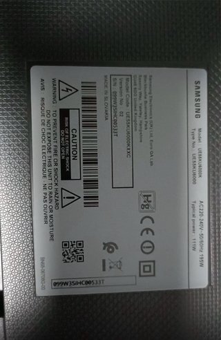 Samsung 55 4K UHD Smart TV UE55KU6000K